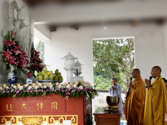 Hà Tĩnh: Lễ Phật thành đạo, an vị tôn tượng Bồ Tát Quán Thế Âm